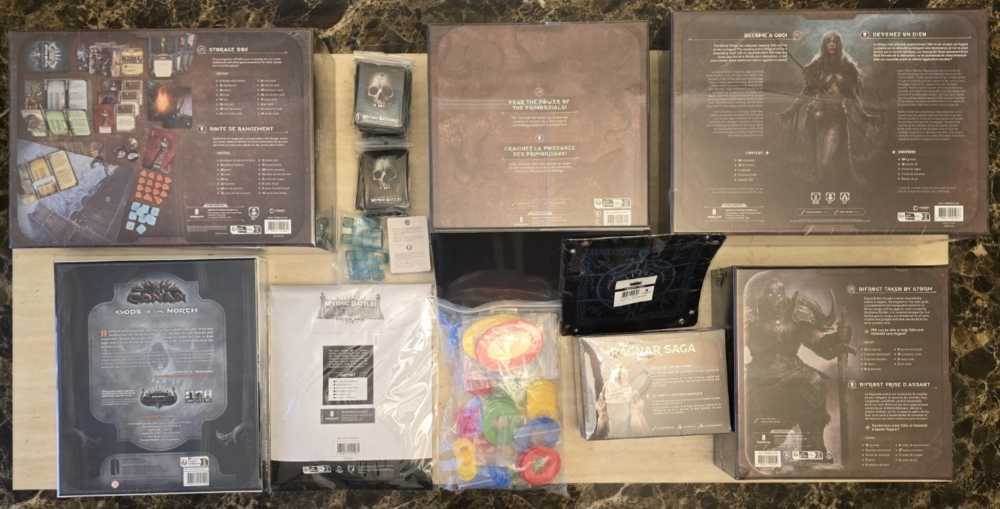 Mythic Battles Ragnarok - Yggdrasil All-in KS Pledge  (1-4) board game collectible - Main Image 2