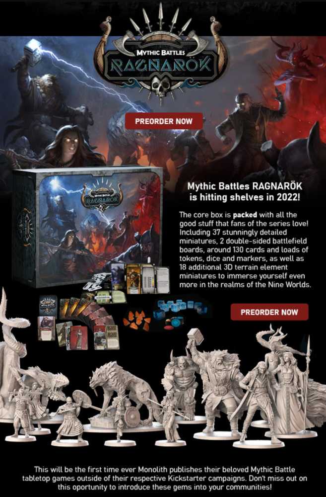 Mythic Battles Ragnarok - Yggdrasil All-in KS Pledge  (1-4) board game collectible - Main Image 3