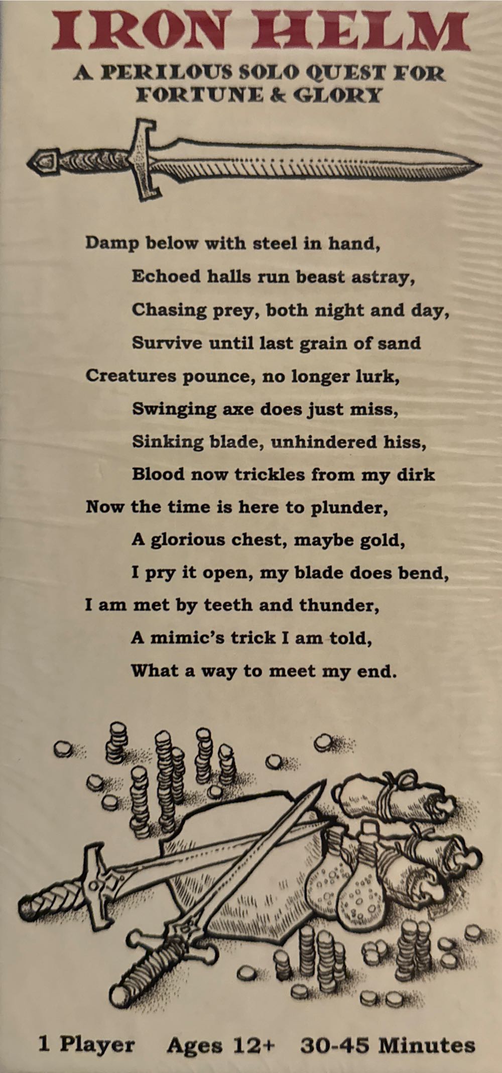 Iron Helm  (1) board game collectible - Main Image 2