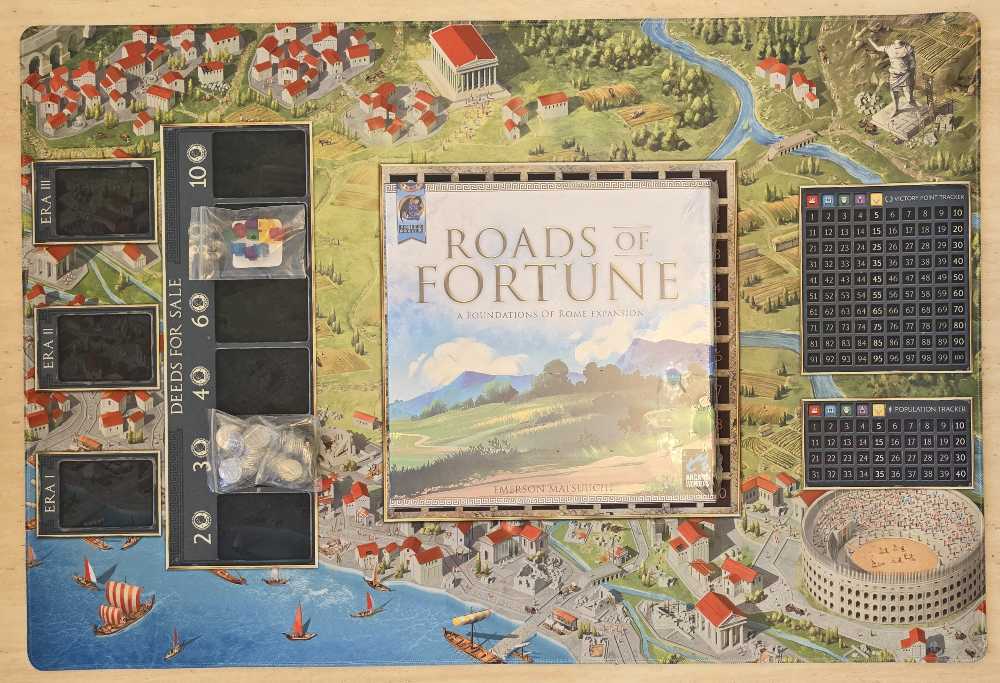 Foundations Of Rome: Game Play Mat  (2-4) board game collectible - Main Image 3