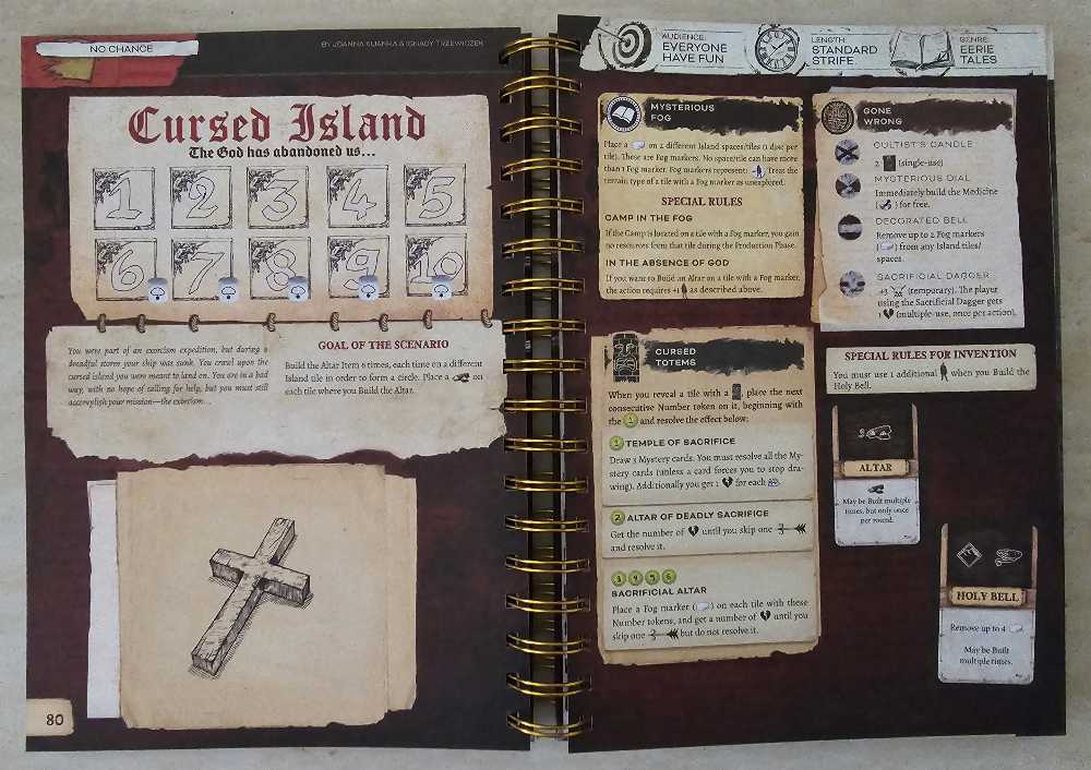 Robinson Crusoe: GF The Book Of Adventures  (1-4) board game collectible [Barcode 9788396103192] - Main Image 3