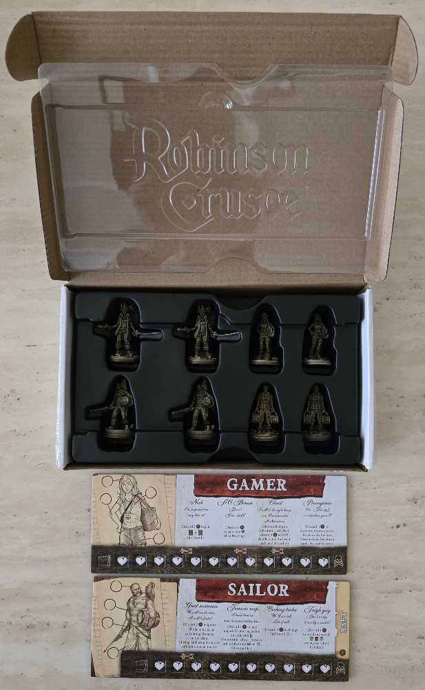Robinson Crusoe: GF - Sailor & Gamer Sundrop  (1-4) board game collectible [Barcode 5902560389067] - Main Image 2