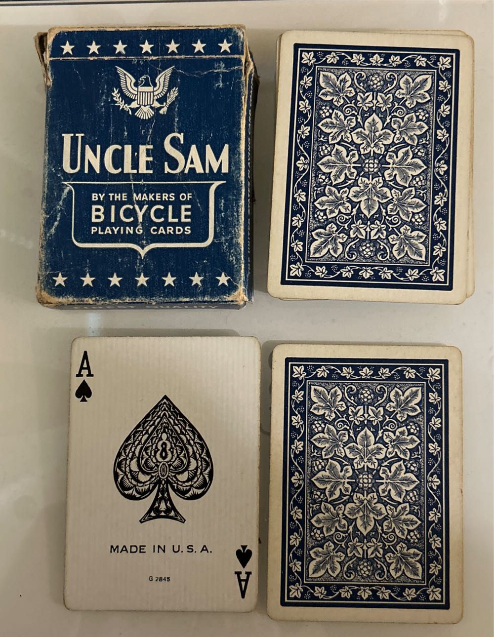 Uncle Sam Military Playing Cards  board game collectible - Main Image 3