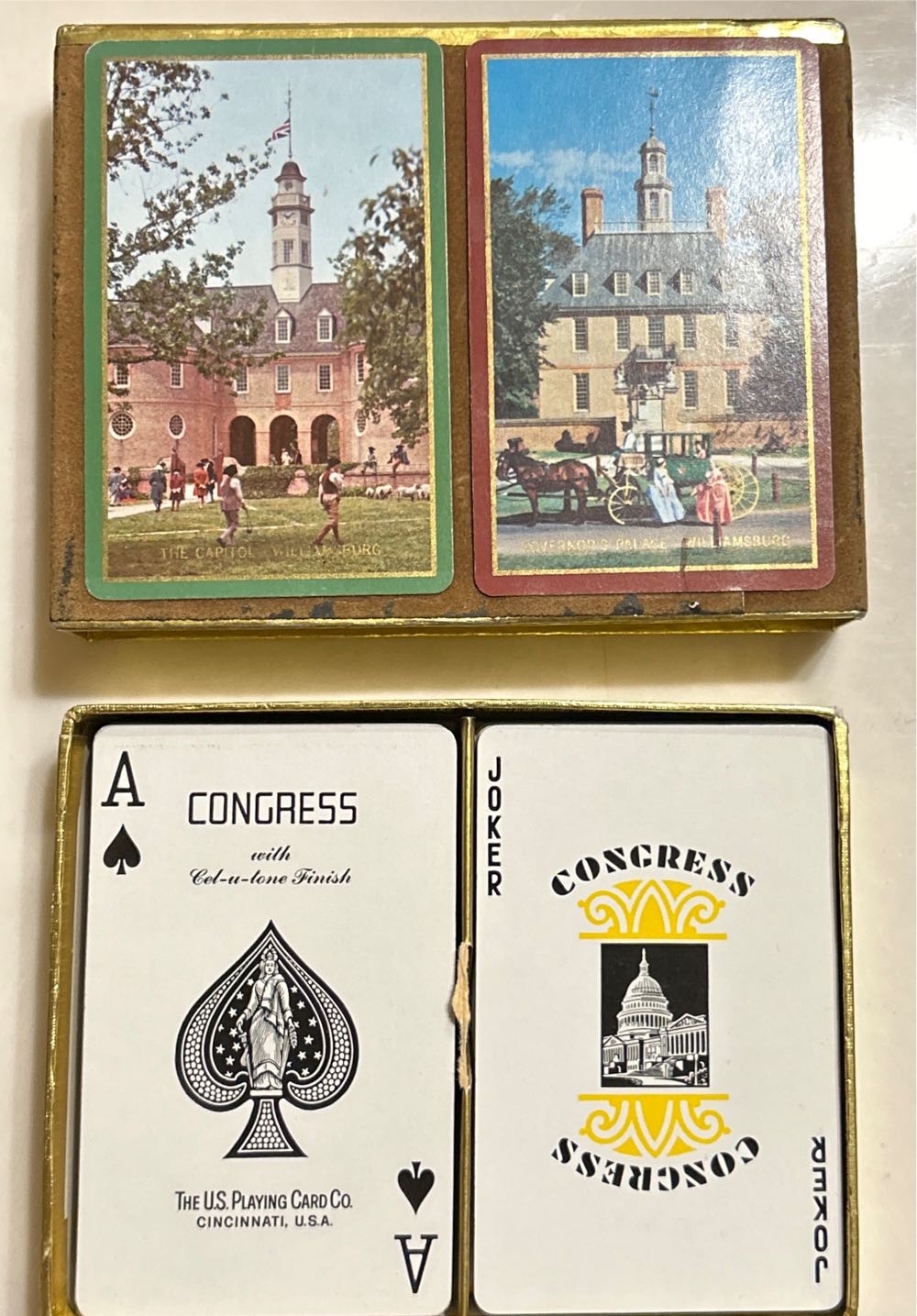 Congress Designer Series Brown. Governors Palace Williamsburg Capital Of Williamsburg board game collectible - Main Image 2