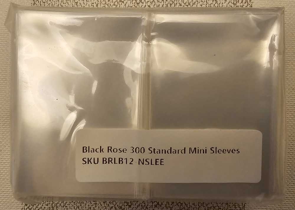 Black Rose Wars: Rebirth - Sleeve & Card Divider Packs  (1-4) board game collectible - Main Image 3