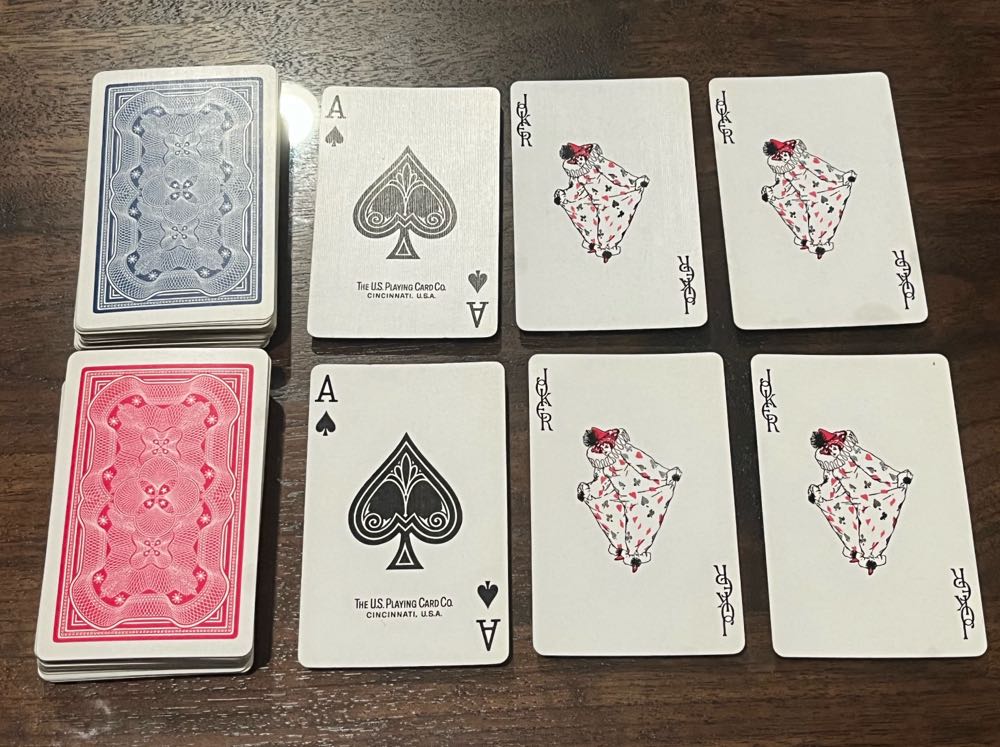 Amity Playing Cards With Leather Case  board game collectible - Main Image 2