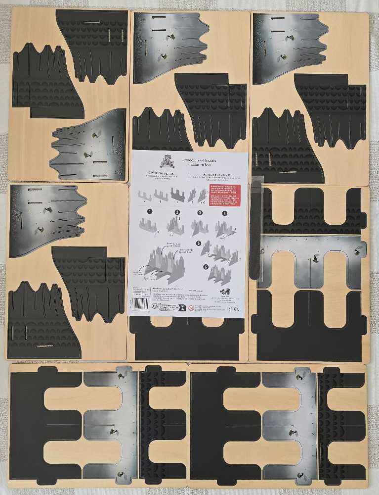 The 7th Citadel: 4 Wooden Card Holders  (1-4) board game collectible [Barcode 8866025170621] - Main Image 2