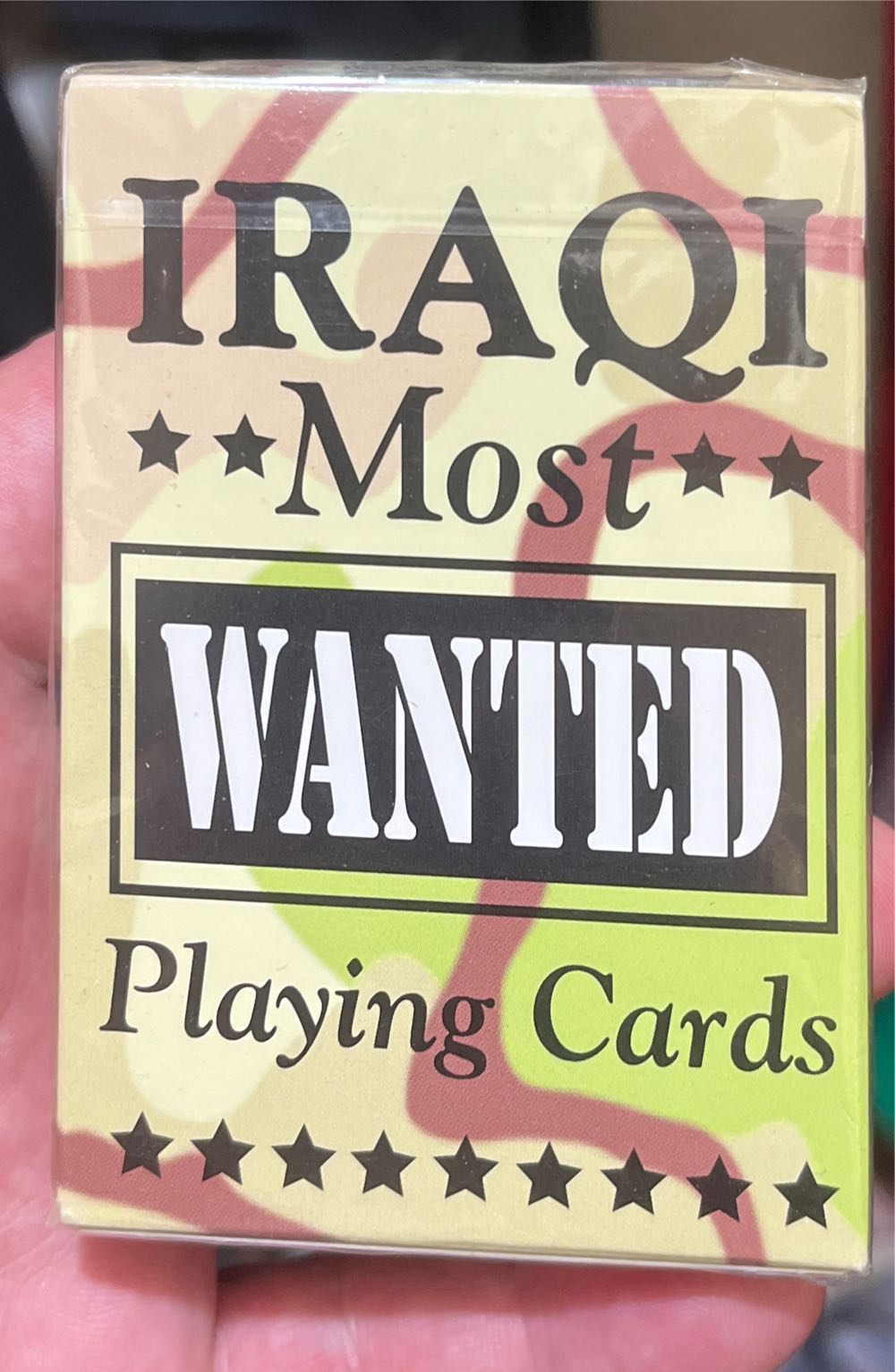 Bicycle Iraqi Most Wanted Playing Cards  board game collectible [Barcode 041187064539] - Main Image 2