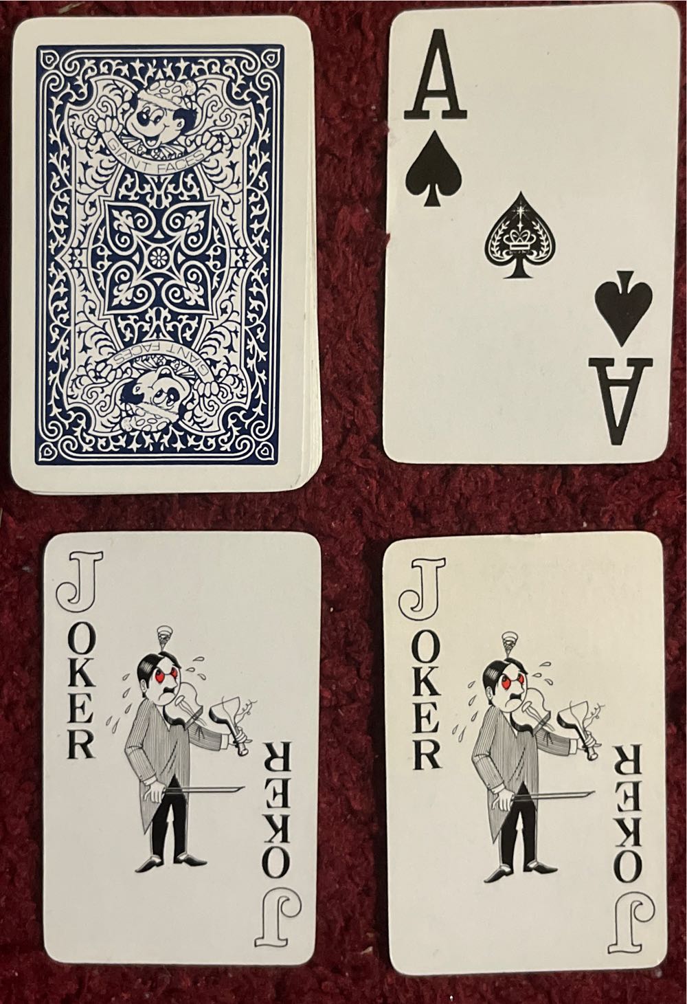 Giant Faces Blue . Its More Fun With  board game collectible - Main Image 3