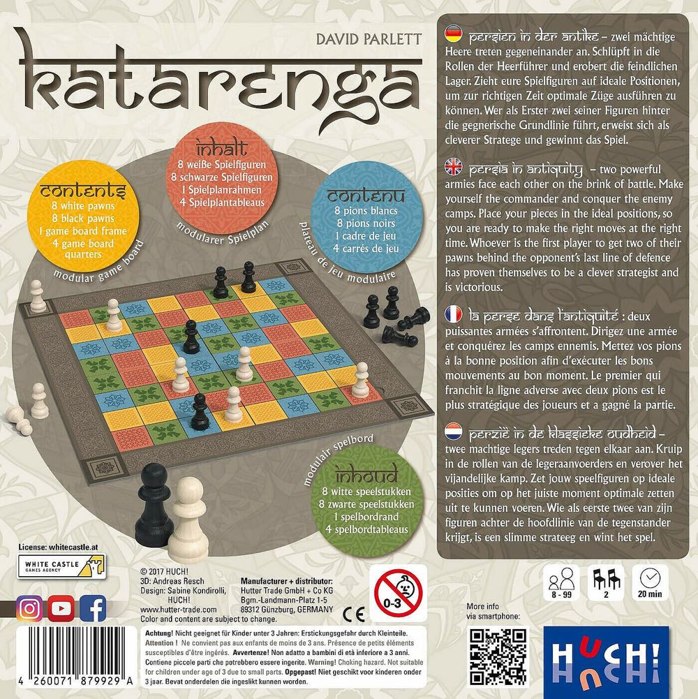 Katarenga  (2) board game collectible [Barcode 4260071879929] - Main Image 3