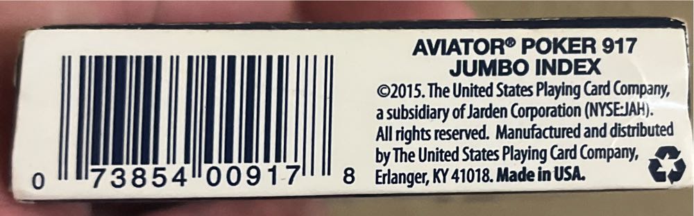 Aviator Blue 2015 Jumbo  board game collectible [Barcode 073854009178] - Main Image 2