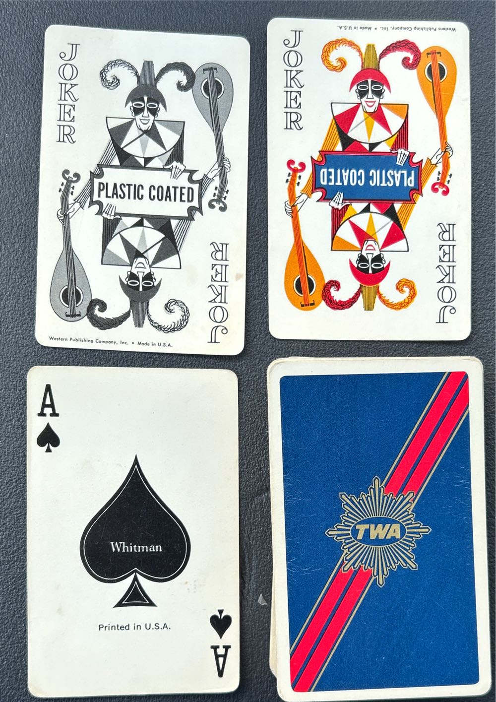 TWA BLUE & Red Sealed Deck  board game collectible - Main Image 3