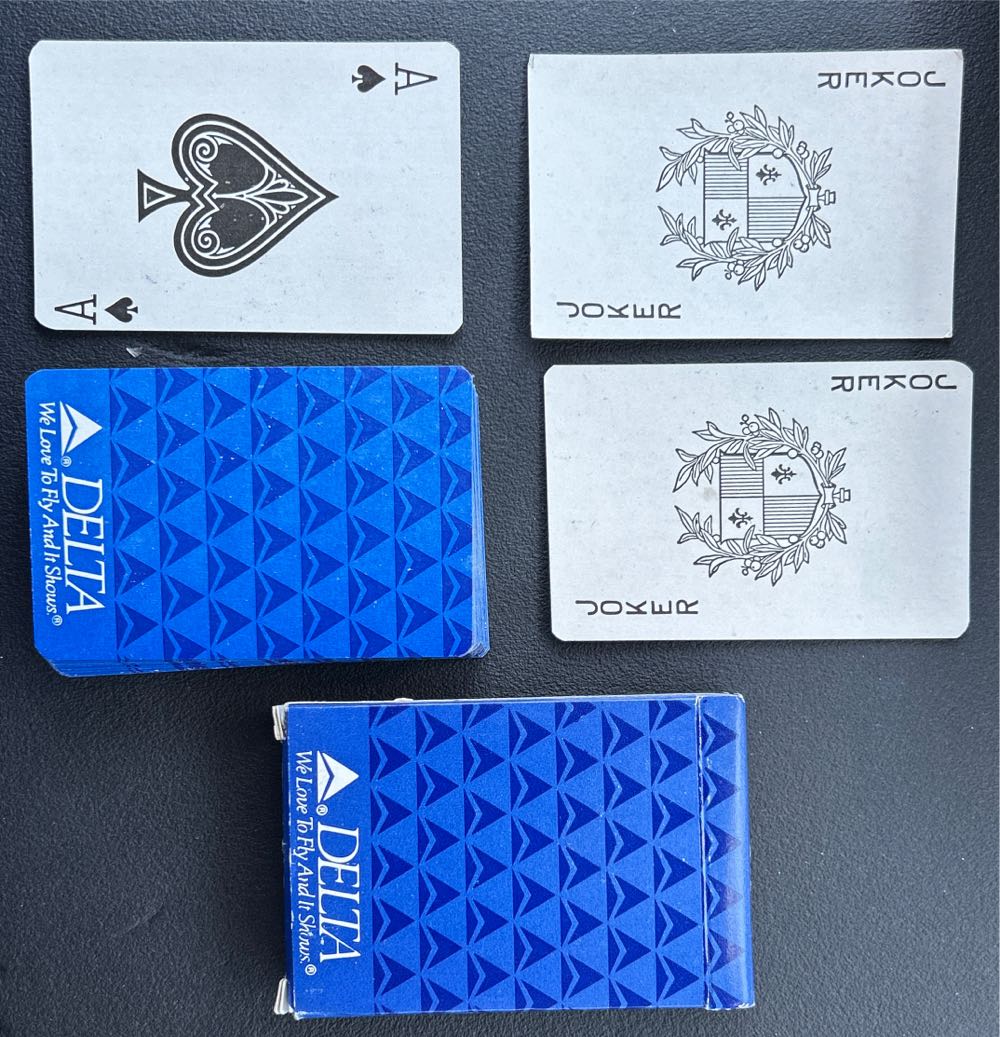 Delta Air Lines Blue Triangles  board game collectible - Main Image 2