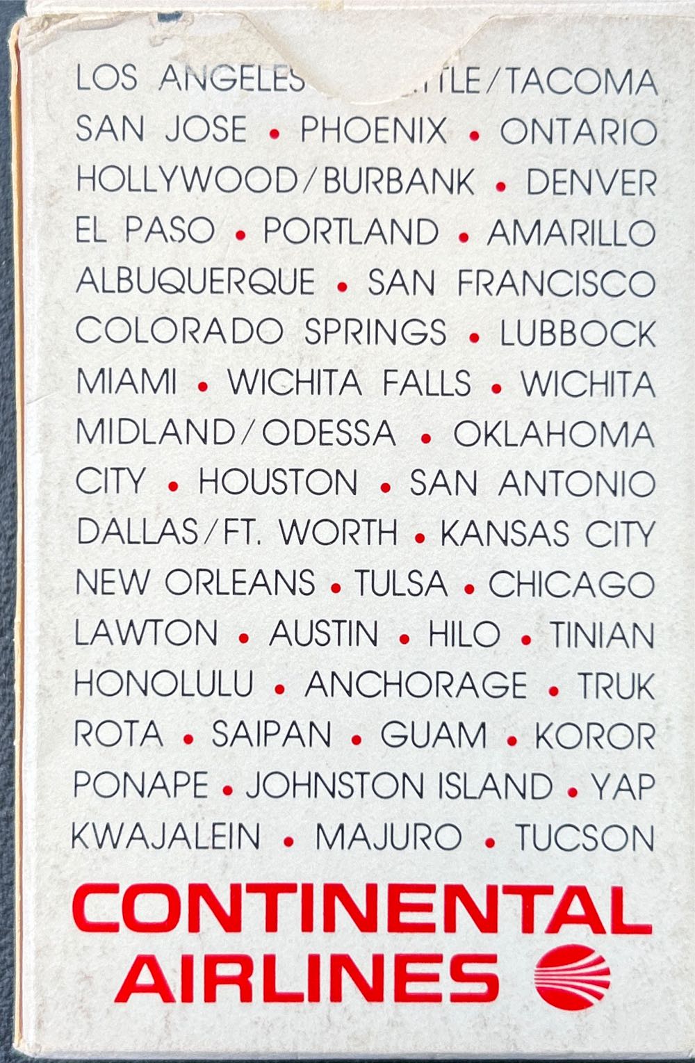 Continetal Airlines  board game collectible - Main Image 2