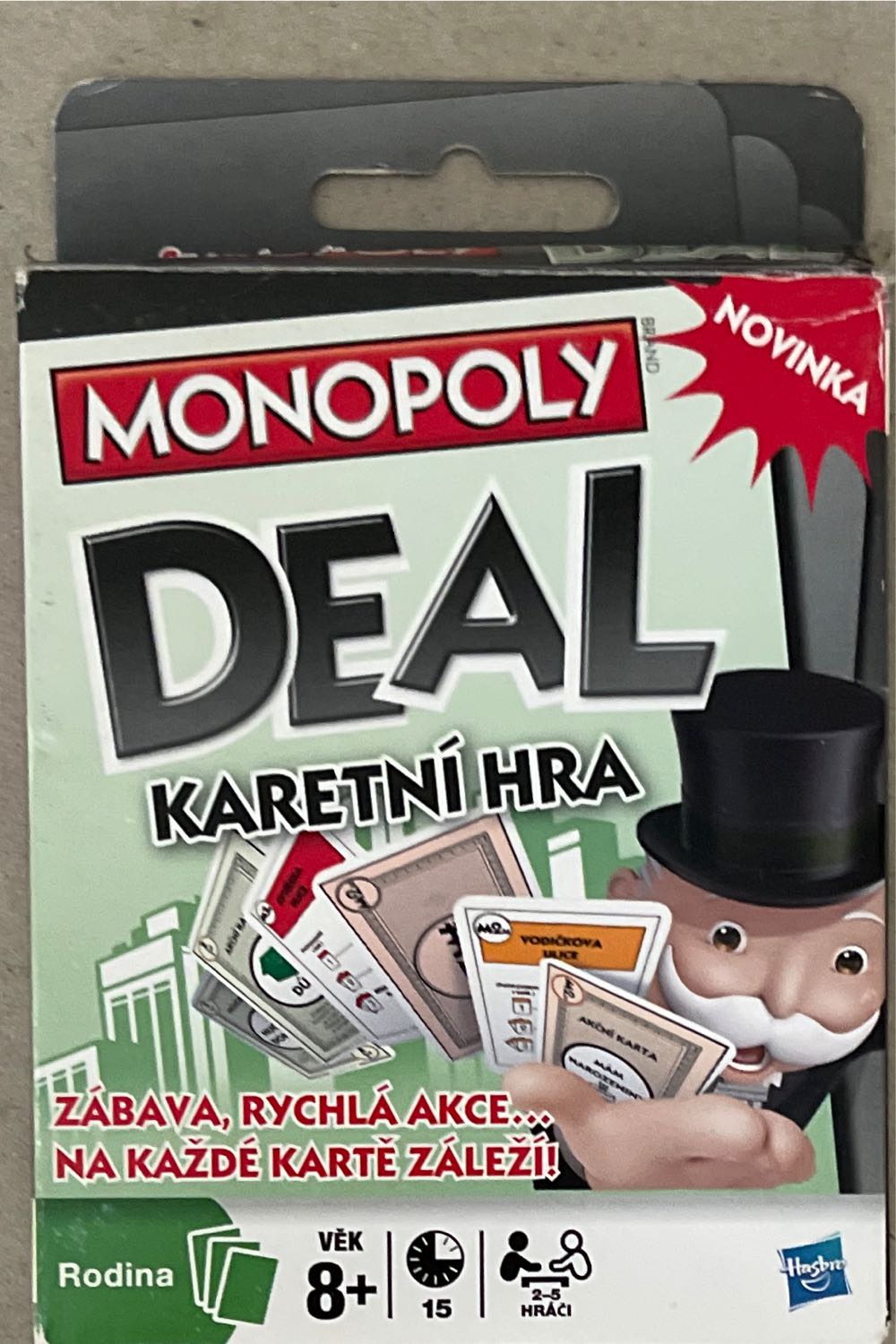 Monopoly Deal Cz Český Návod  (2-5) board game collectible [Barcode 5010994470227] - Main Image 1