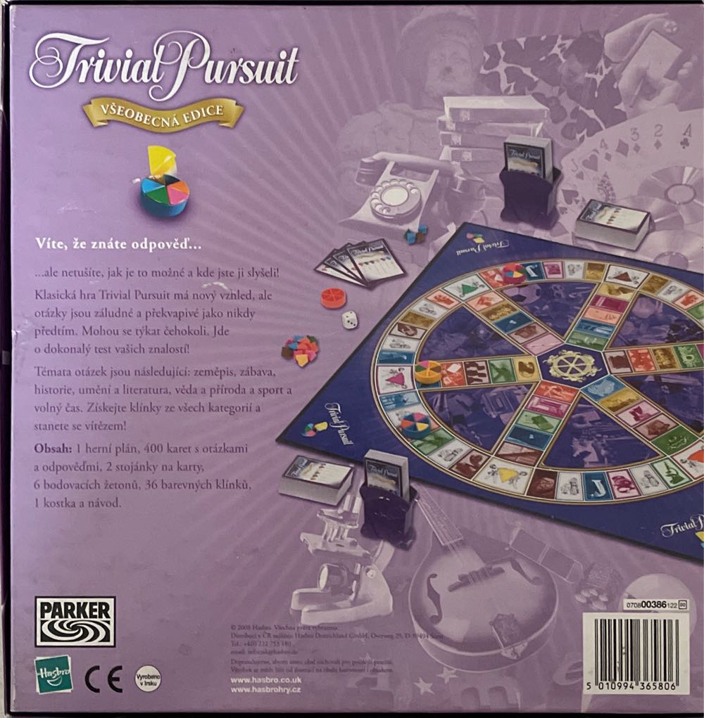 Trivial Pursuit  (2-36) board game collectible [Barcode 5010994365806] - Main Image 2