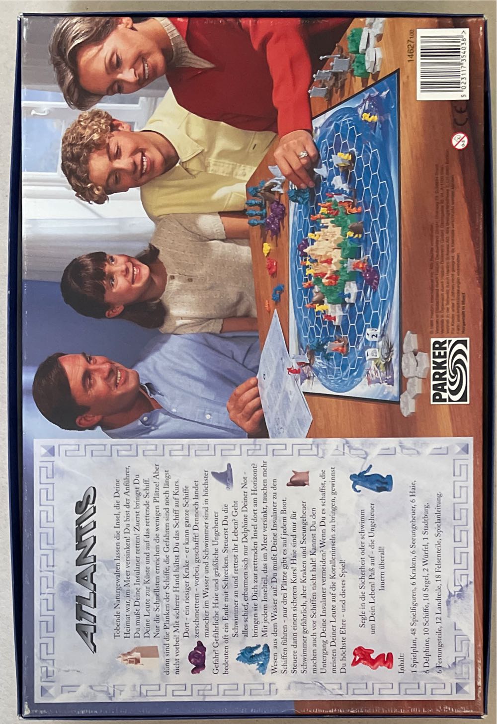 Atlantis Parker  (2-4) board game collectible [Barcode 5023117354038] - Main Image 2
