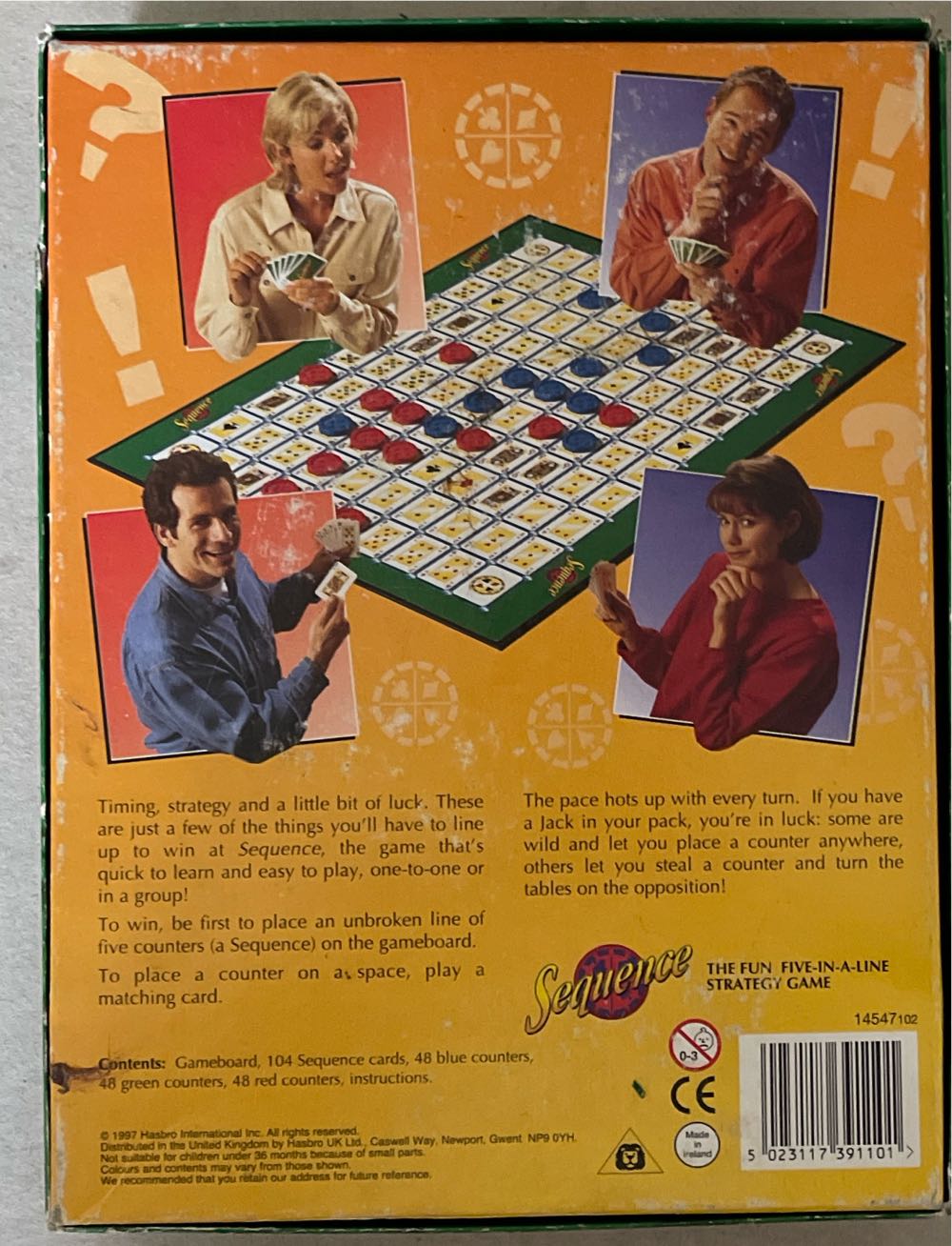 Sequence  (2-12) board game collectible [Barcode 5023117391101] - Main Image 2