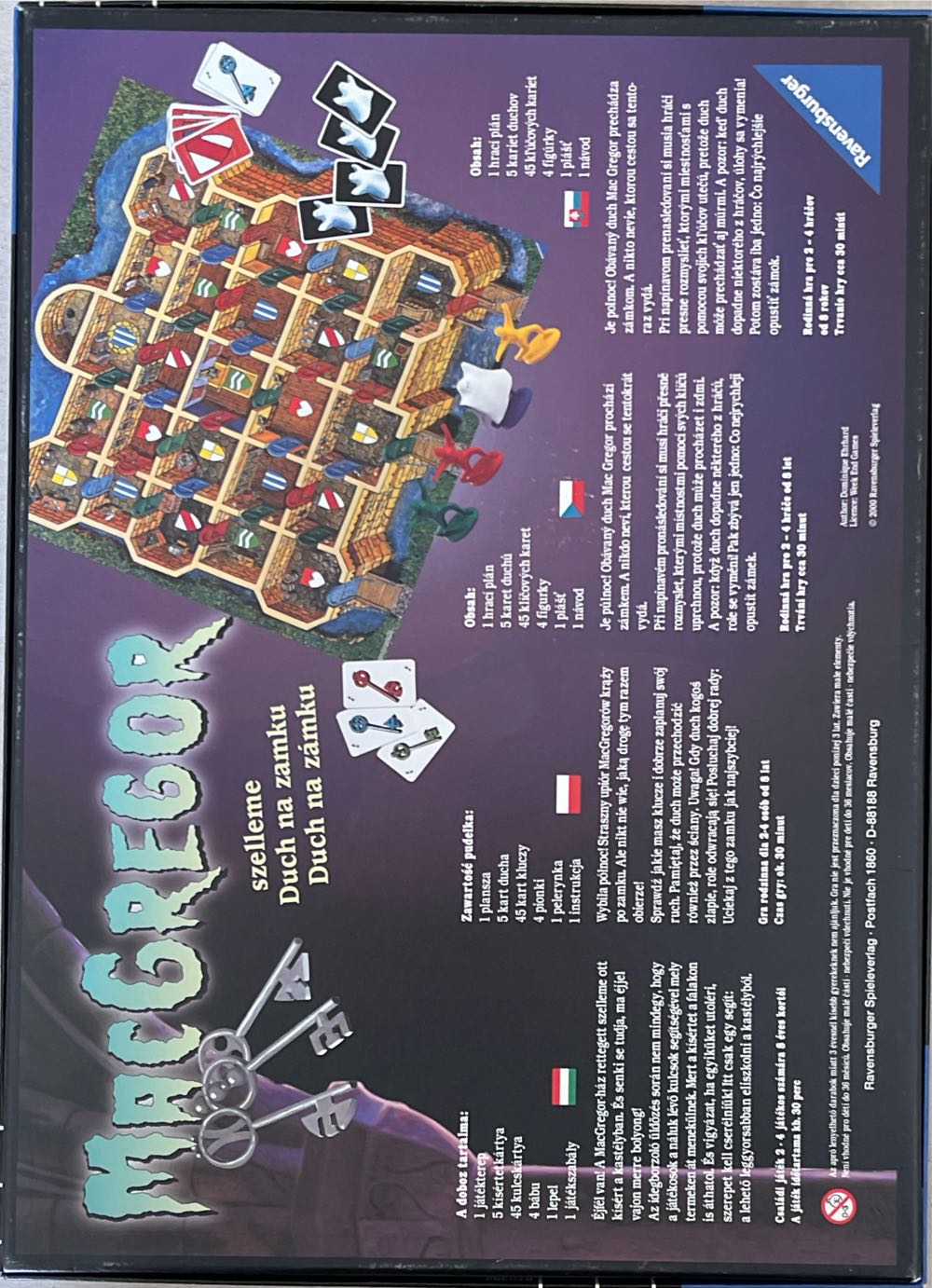 MacGregor Duch na zámku  (2-4) board game collectible [Barcode 4005556262038] - Main Image 2