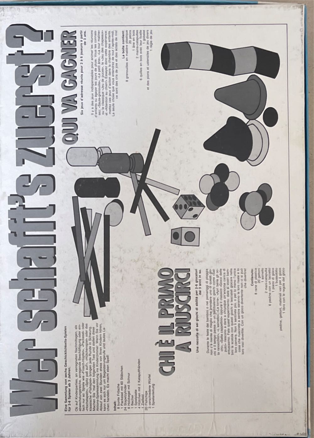 Wer schafft´s zuerst?  (2-6) board game collectible [Barcode 4002998012283] - Main Image 2