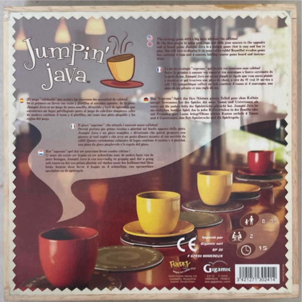 Jumpin ´ java  (2) board game collectible [Barcode 3421271302414] - Main Image 2