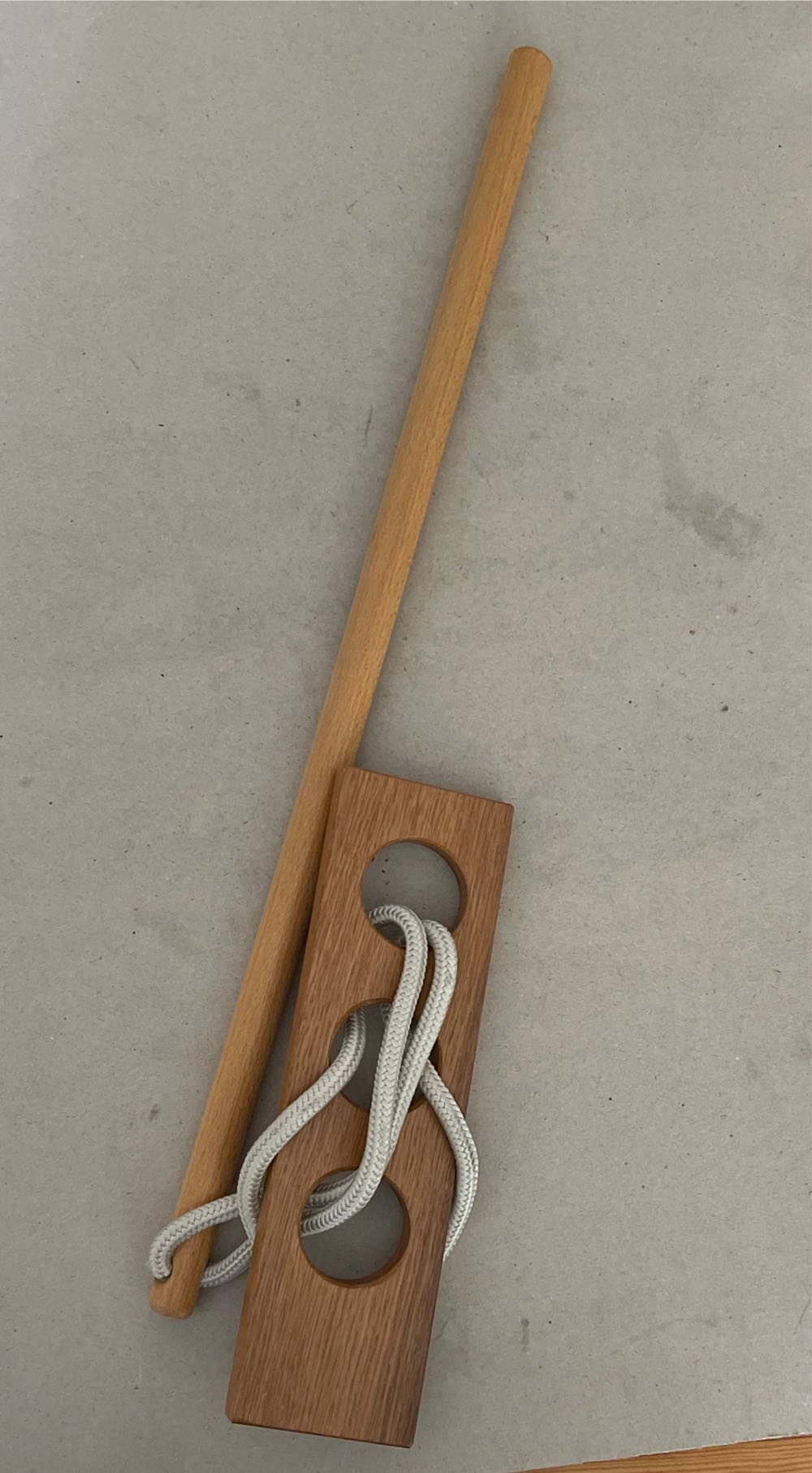 Hlavolam Velký Dřevěný Provlékací  board game collectible - Main Image 2