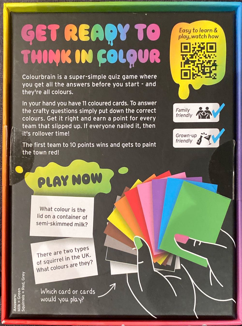 Colour Brain  (2-20) board game collectible [Barcode 5060579762988] - Main Image 2