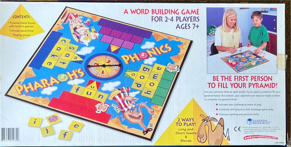 Pharaoh’s Phonics  (2-4) board game collectible - Main Image 2