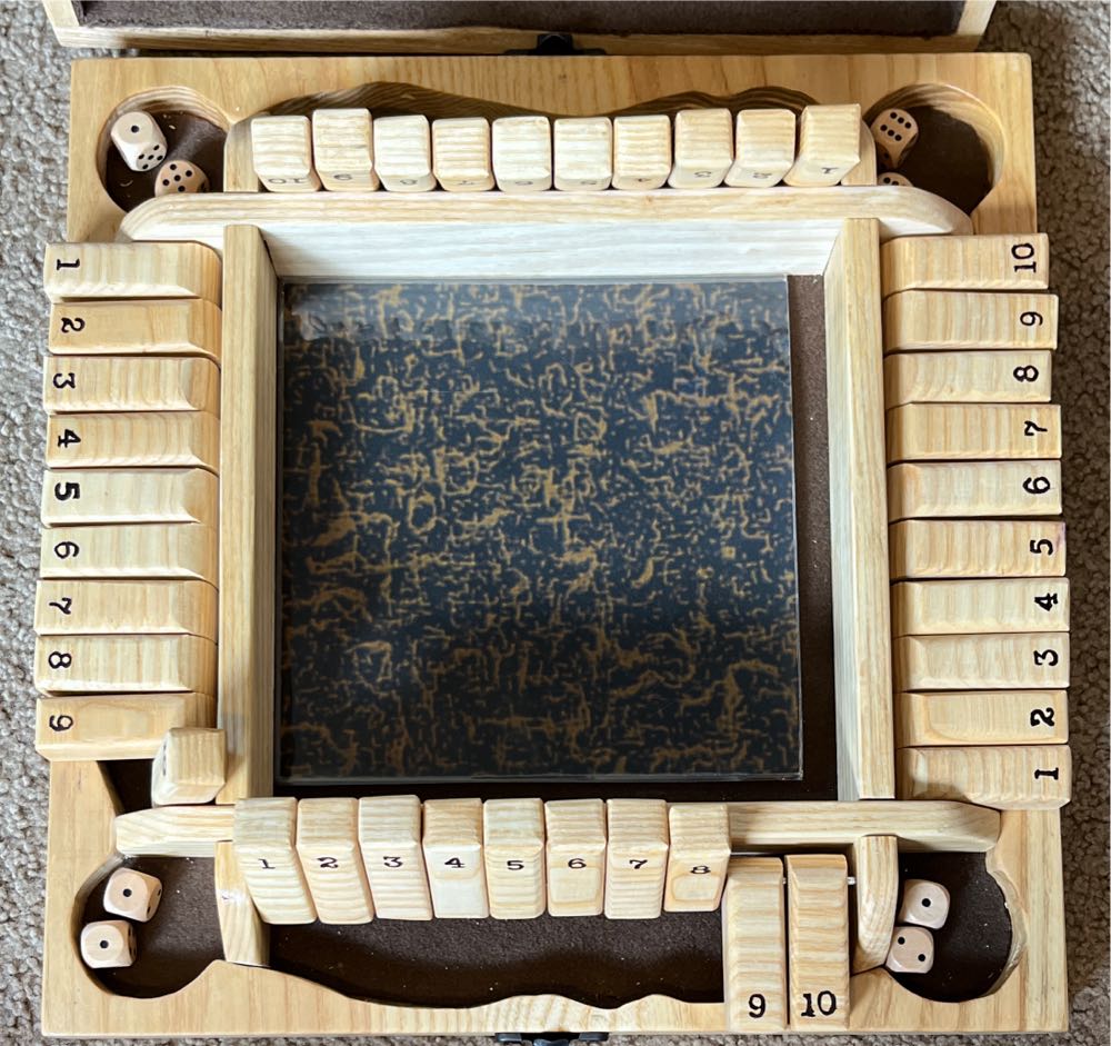 Shut The Box  (1) board game collectible - Main Image 2