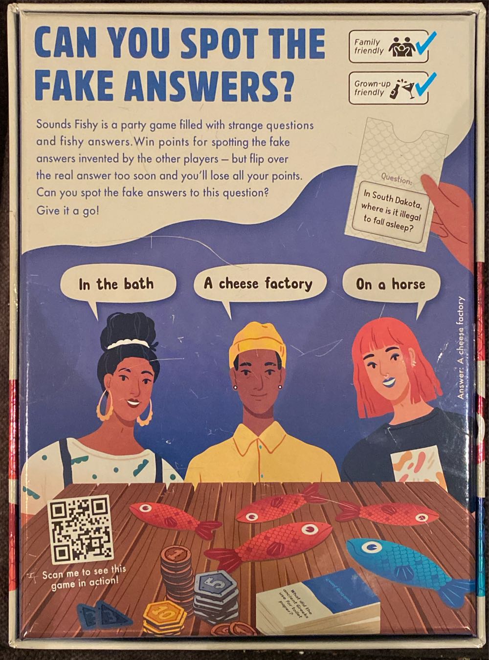 Sounds Fishy  (4-10) board game collectible [Barcode 5060579762520] - Main Image 2