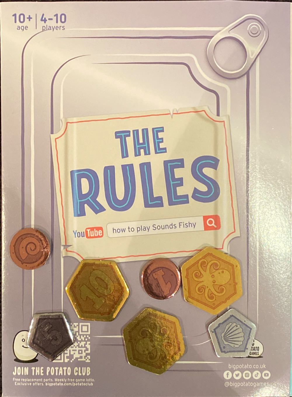 Sounds Fishy  (4-10) board game collectible [Barcode 5060579762520] - Main Image 4