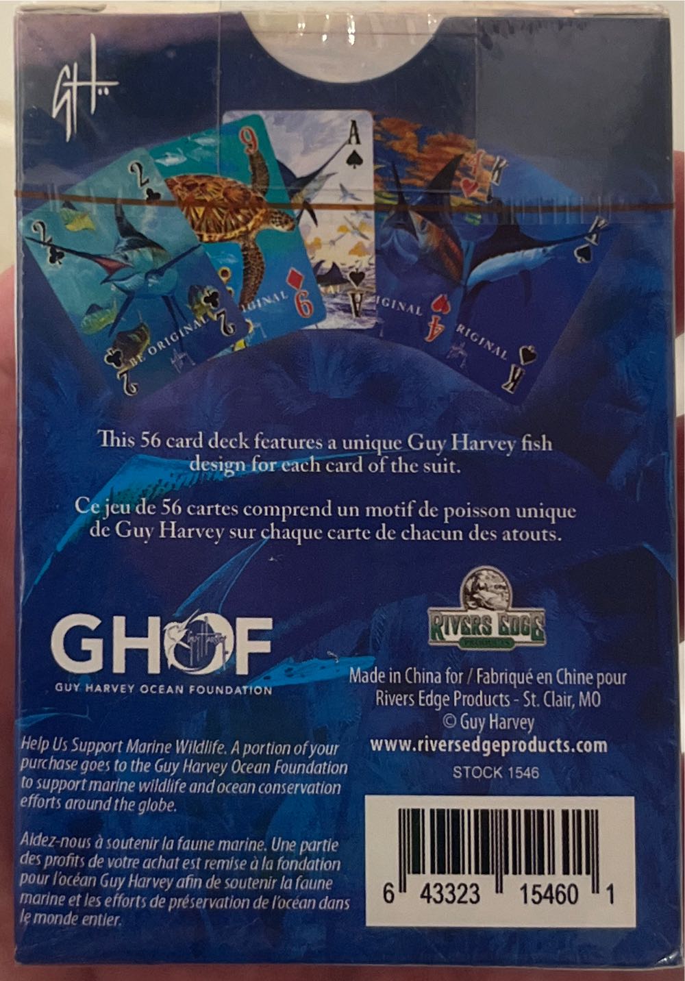 Guy Harvey Cards  board game collectible [Barcode 643323154601] - Main Image 2