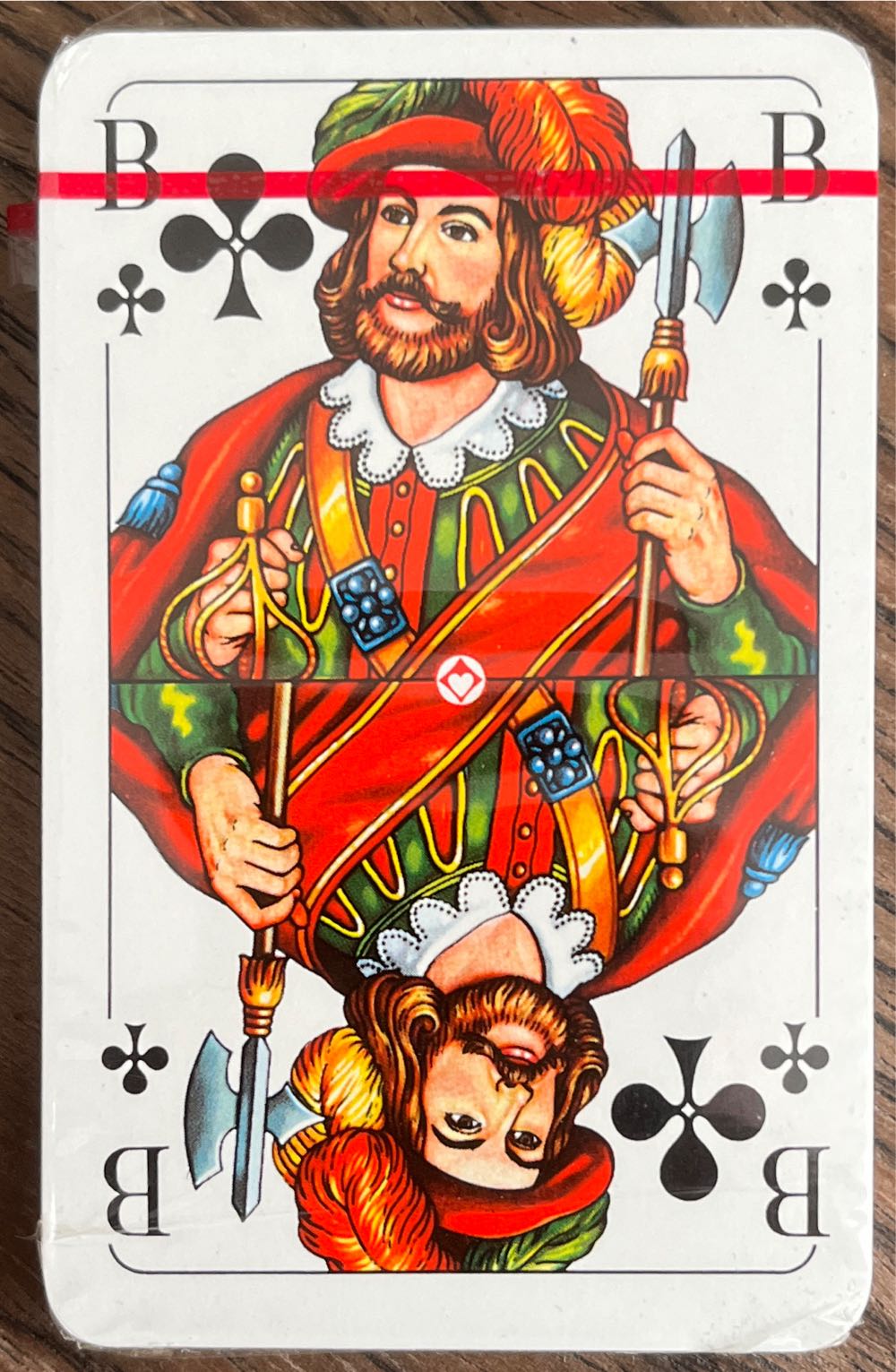 Skat Red Playing Cards Zipped Case  board game collectible - Main Image 3