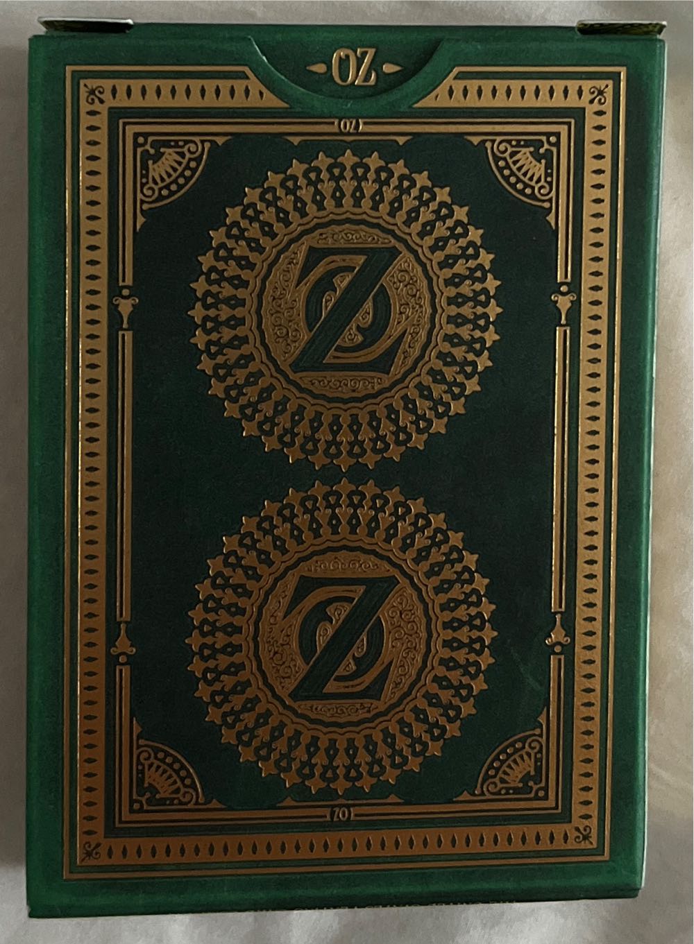 Wonderful Wizard Of Oz Green/Gold Playing Cards  board game collectible - Main Image 2