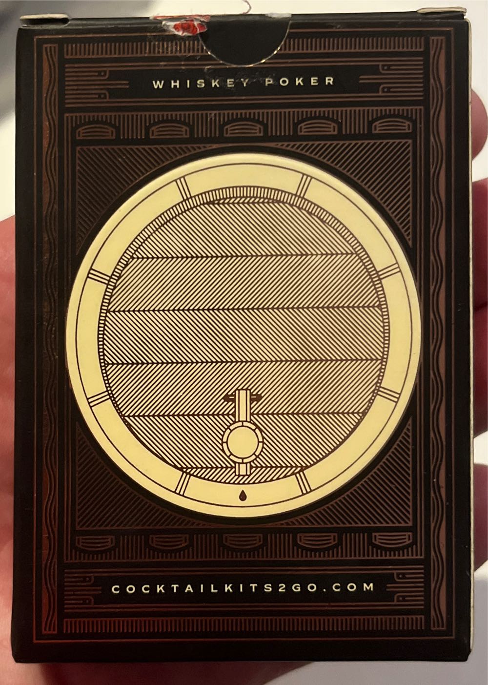 Ck2g Whiskey Poker Spillekort Fra Cocktail Kits Go  board game collectible [Barcode 850001583107] - Main Image 2