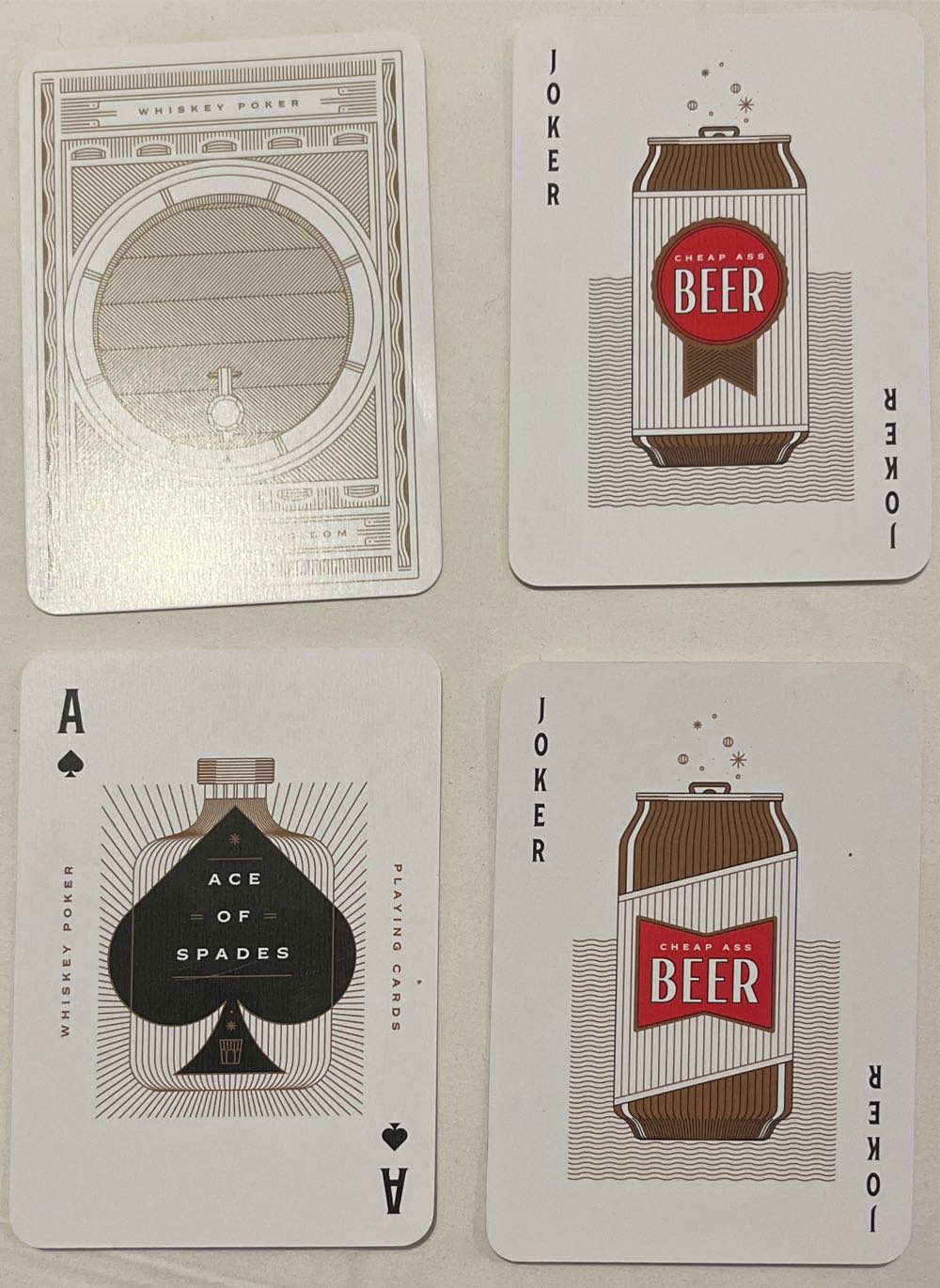 Ck2g Whiskey Poker Spillekort Fra Cocktail Kits Go  board game collectible [Barcode 850001583107] - Main Image 3