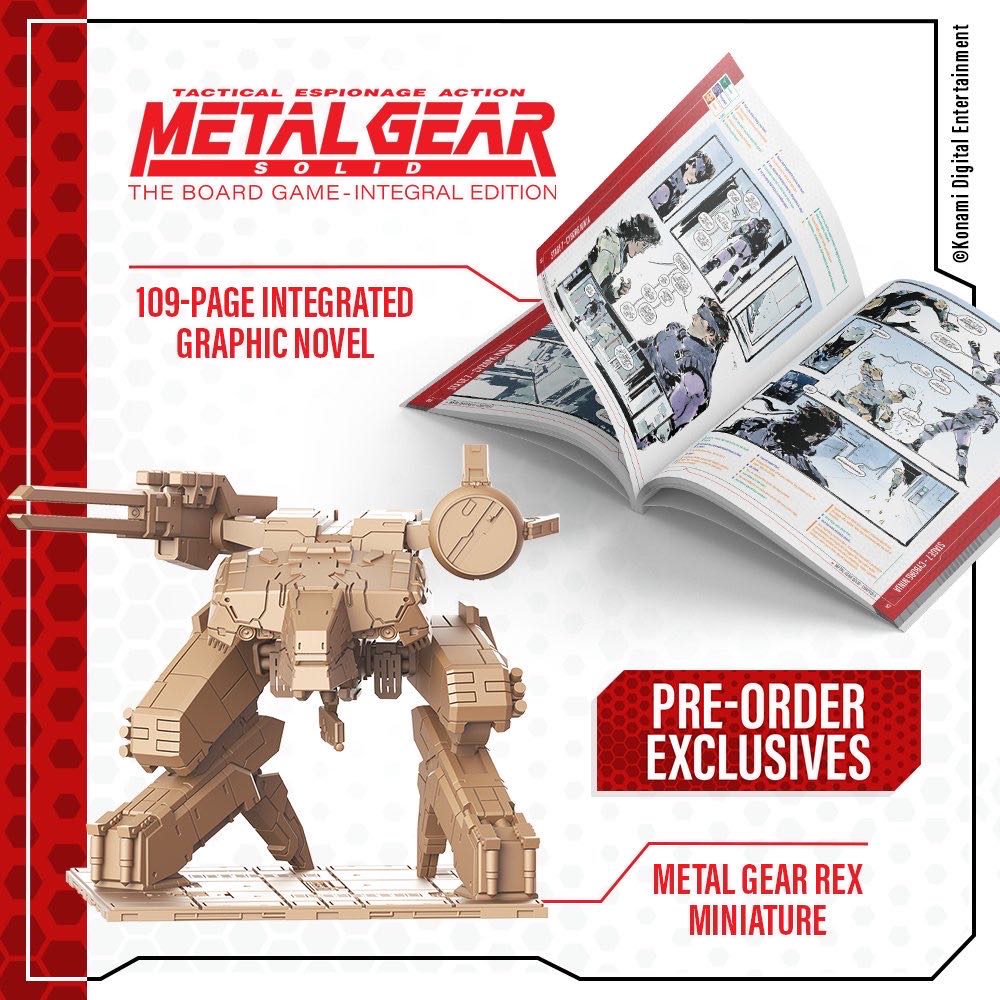 Metal Gear Solid: Metal Gear Rex  board game collectible - Main Image 3