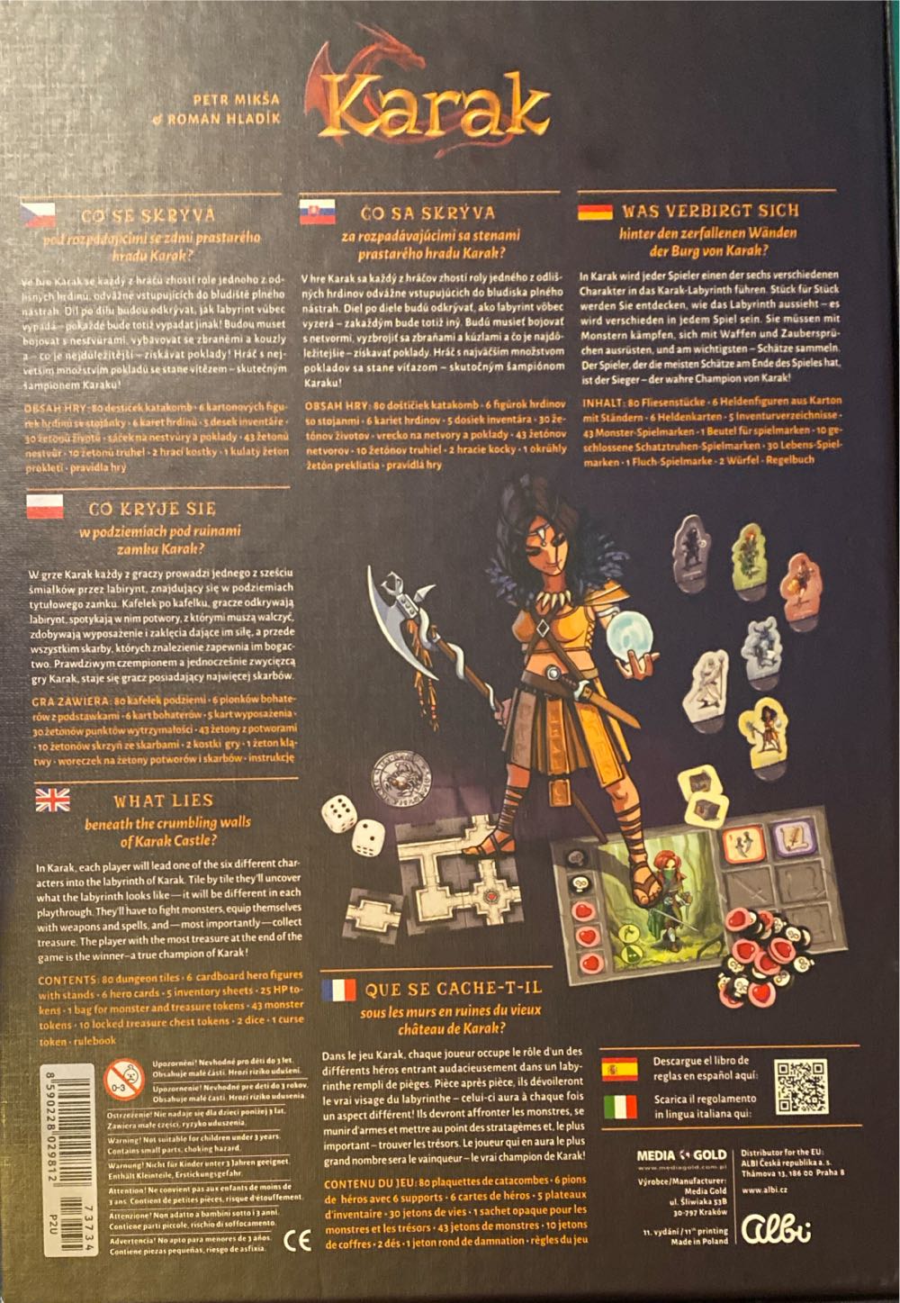 Karak Albi  (2-5) board game collectible [Barcode 8590228029812] - Main Image 2