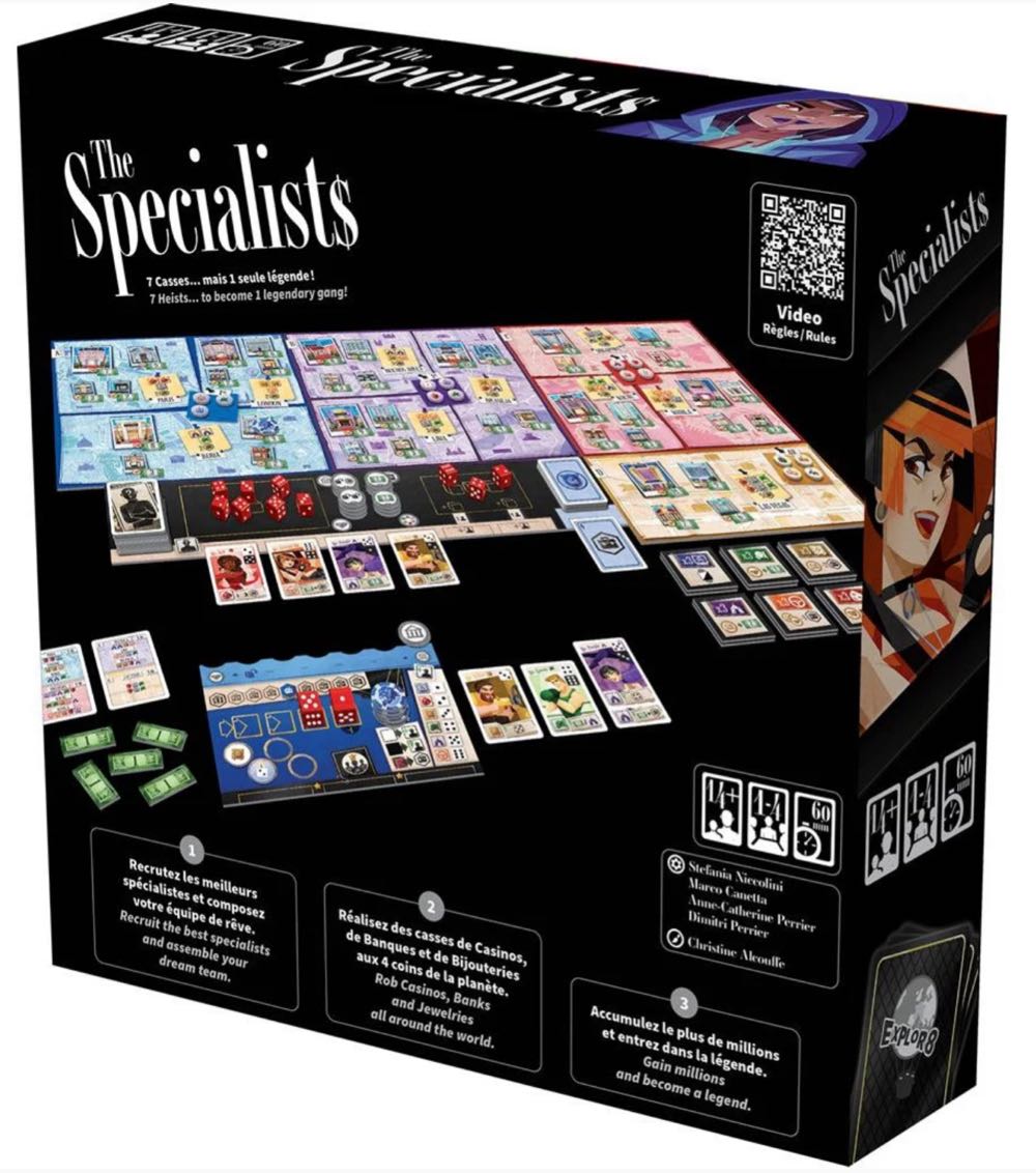 The Specialists  (1-4) board game collectible [Barcode 3770011462063] - Main Image 2