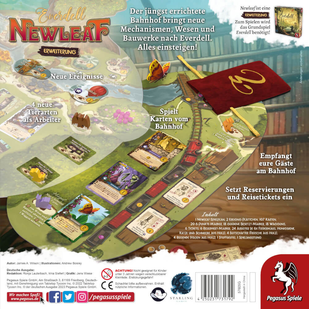 Everdell: Newleaf Erweiterung  (1-4) board game collectible [Barcode 4250231731792] - Main Image 2