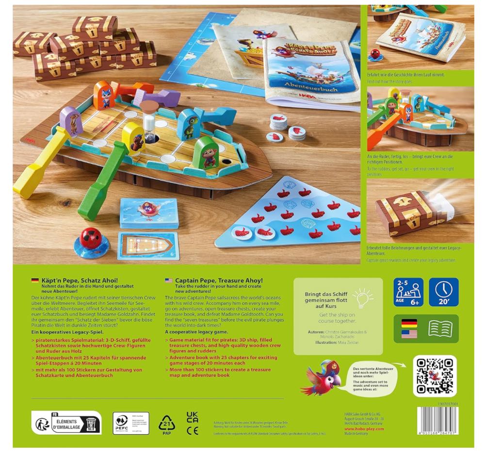 Käpt’n Pepe Schatz Ahoi!  (2-5) board game collectible - Main Image 2