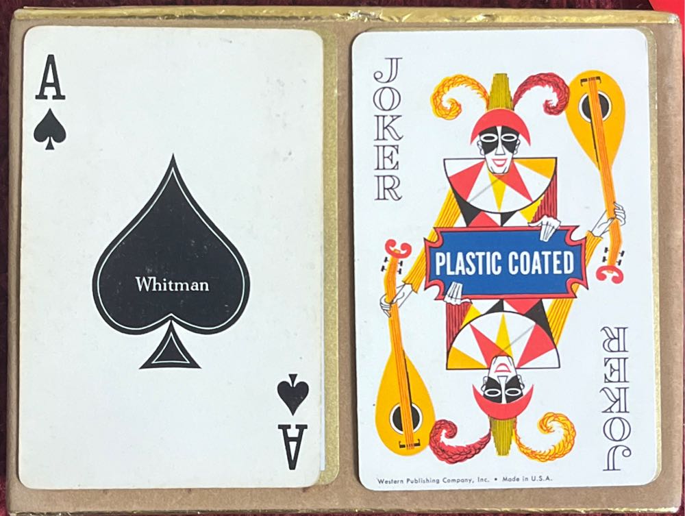 Congress Canasta Playing Cards Tan Roses  board game collectible - Main Image 3