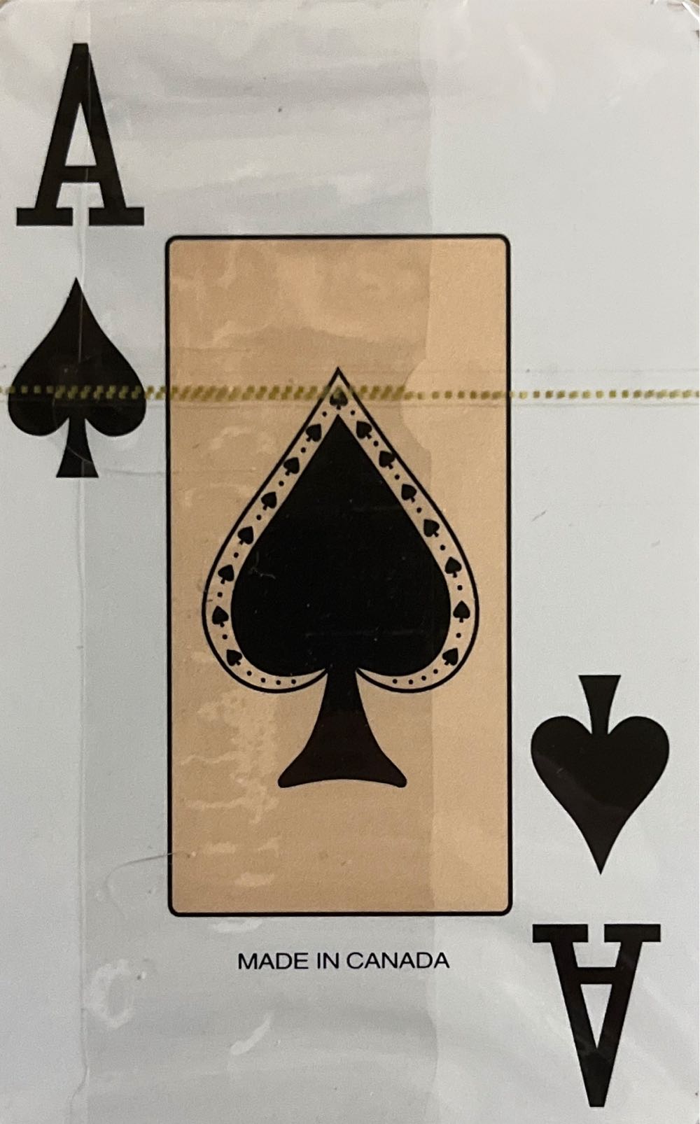 Vintage Hoyle Plastic Coated Double Deck Hydrangeas & Dragon Flies Playing Cards  Pastel Watercolor Dragon Flies and Hydrangeas   Hard Plastic Case  board game collectible [Barcode 082272431935] - Main Image 3