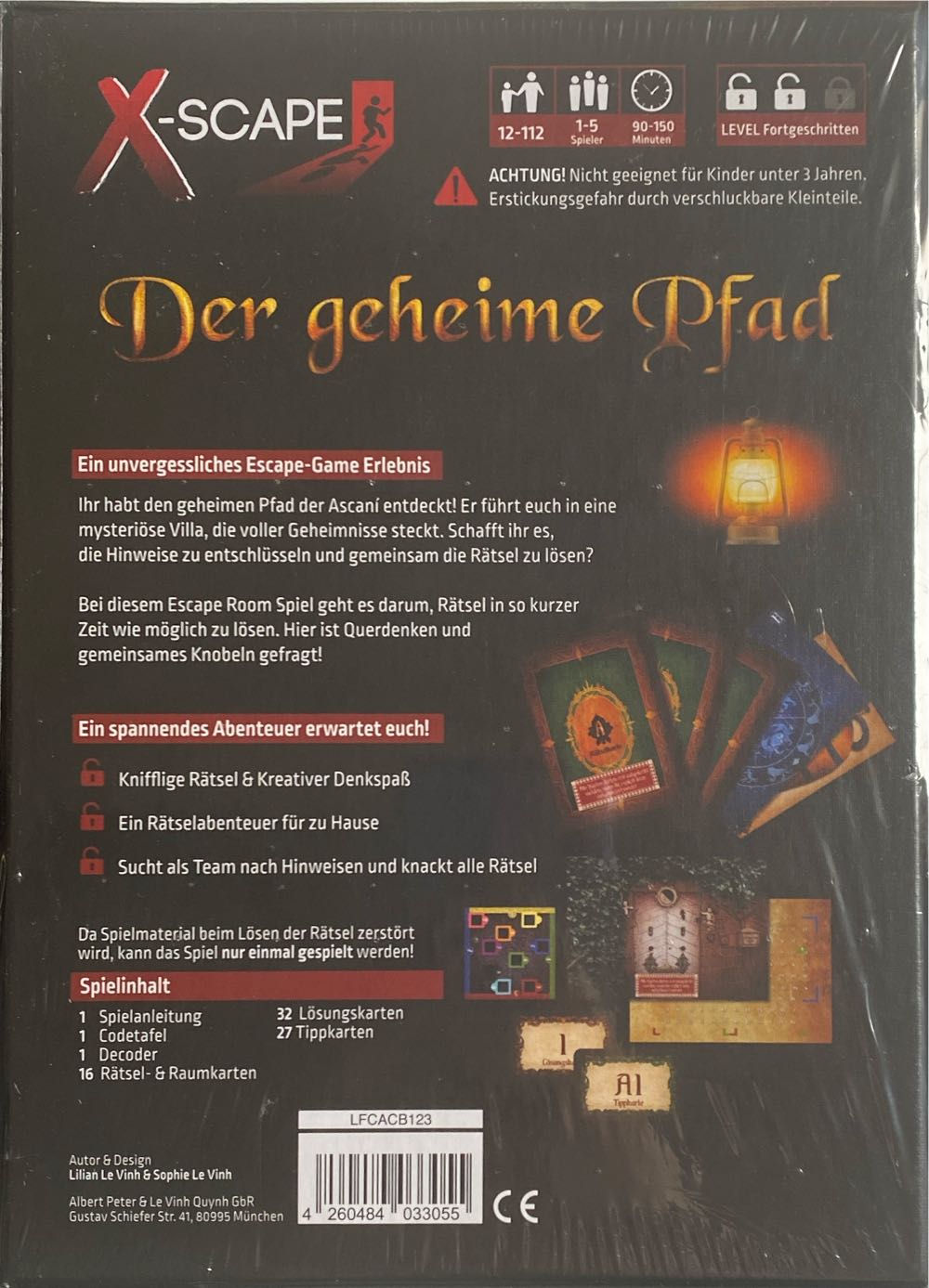 X-scape Der Geheime Pfad  (1-5) board game collectible [Barcode 4260484033055] - Main Image 2