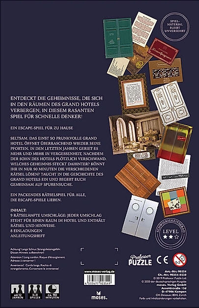 Das Geheimnisvolle Grand Hotel  (3-8) board game collectible [Barcode 4033477903549] - Main Image 2