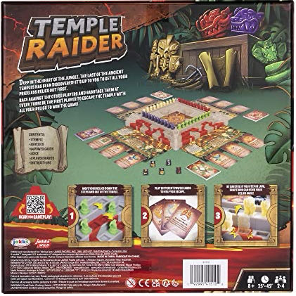 Temple Raider  (2-5) board game collectible [Barcode 192995415102] - Main Image 2