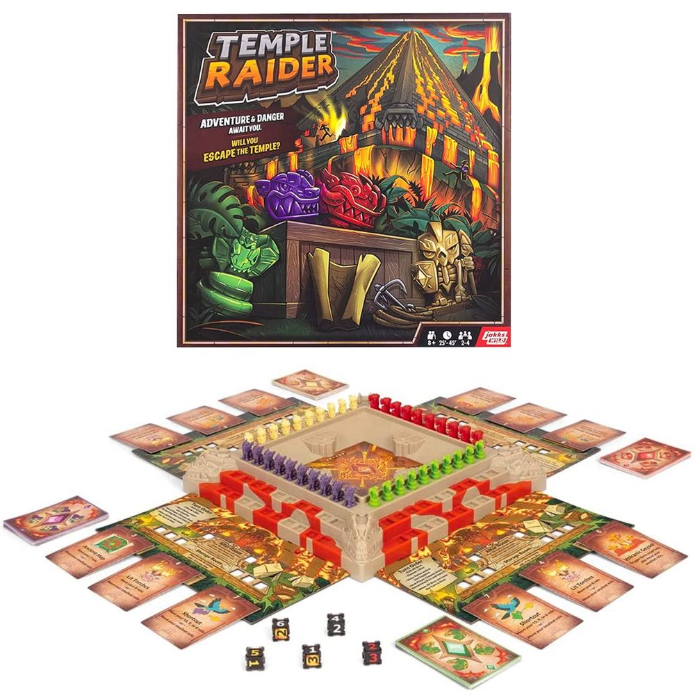 Temple Raider  (2-5) board game collectible [Barcode 192995415102] - Main Image 3