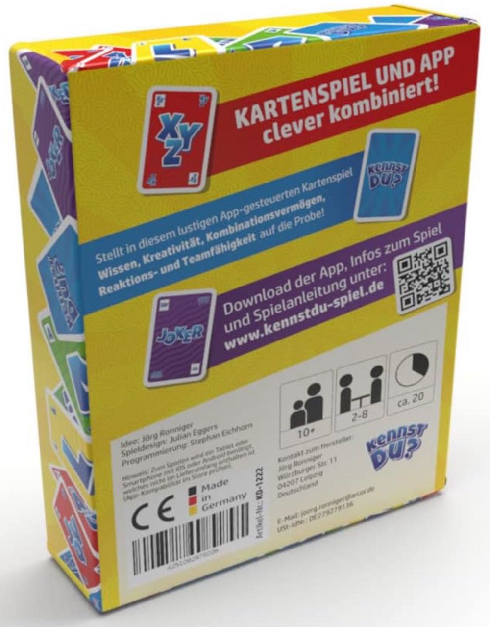 Kennst Du?  (2-8) board game collectible [Barcode 4251092878206] - Main Image 2