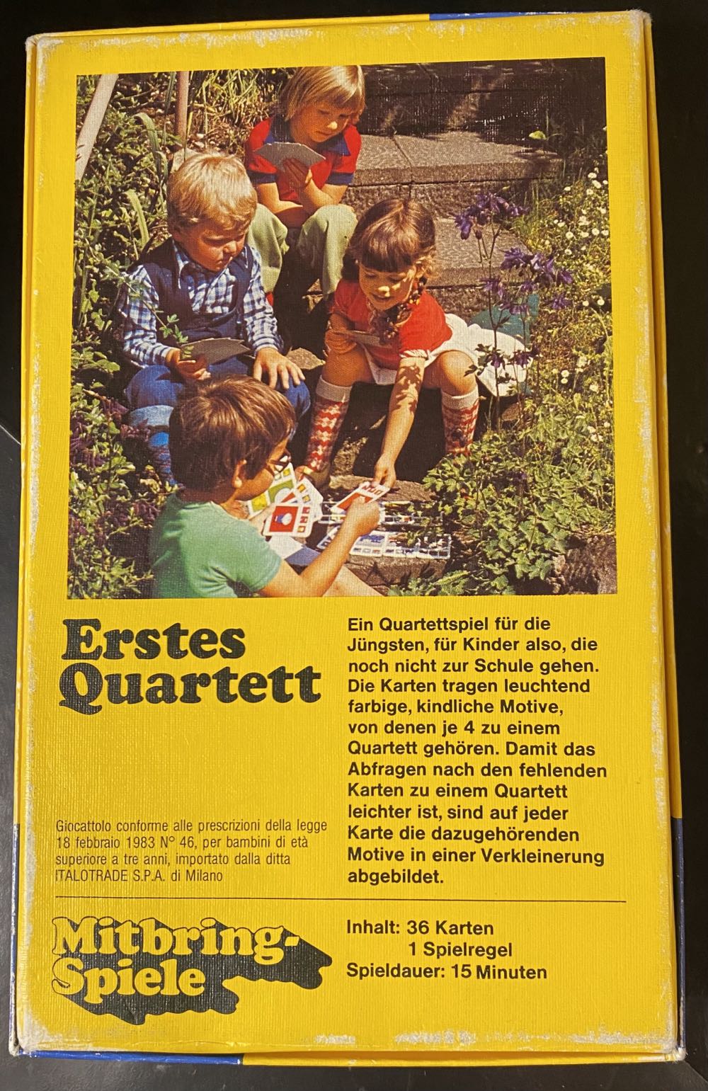 Erstes Quartett  (2-6) board game collectible - Main Image 2