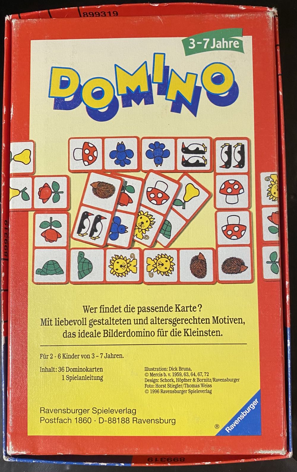 Domino  (2-6) board game collectible [Barcode 4005556003624] - Main Image 2
